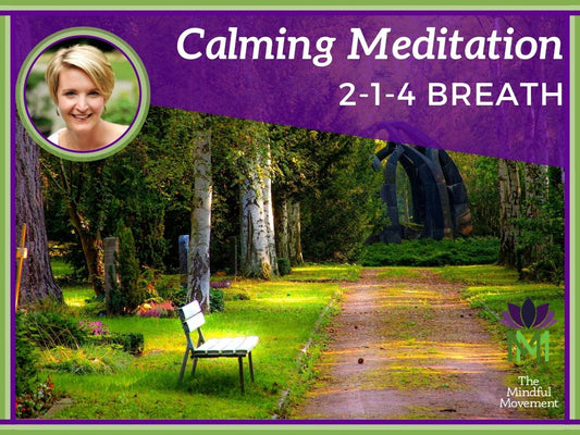 Calming Guided Meditation for Relaxing 2-1-4 Pattern